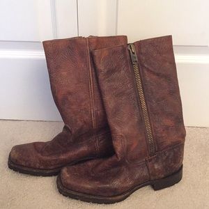 Frye Heath Moto Boots
